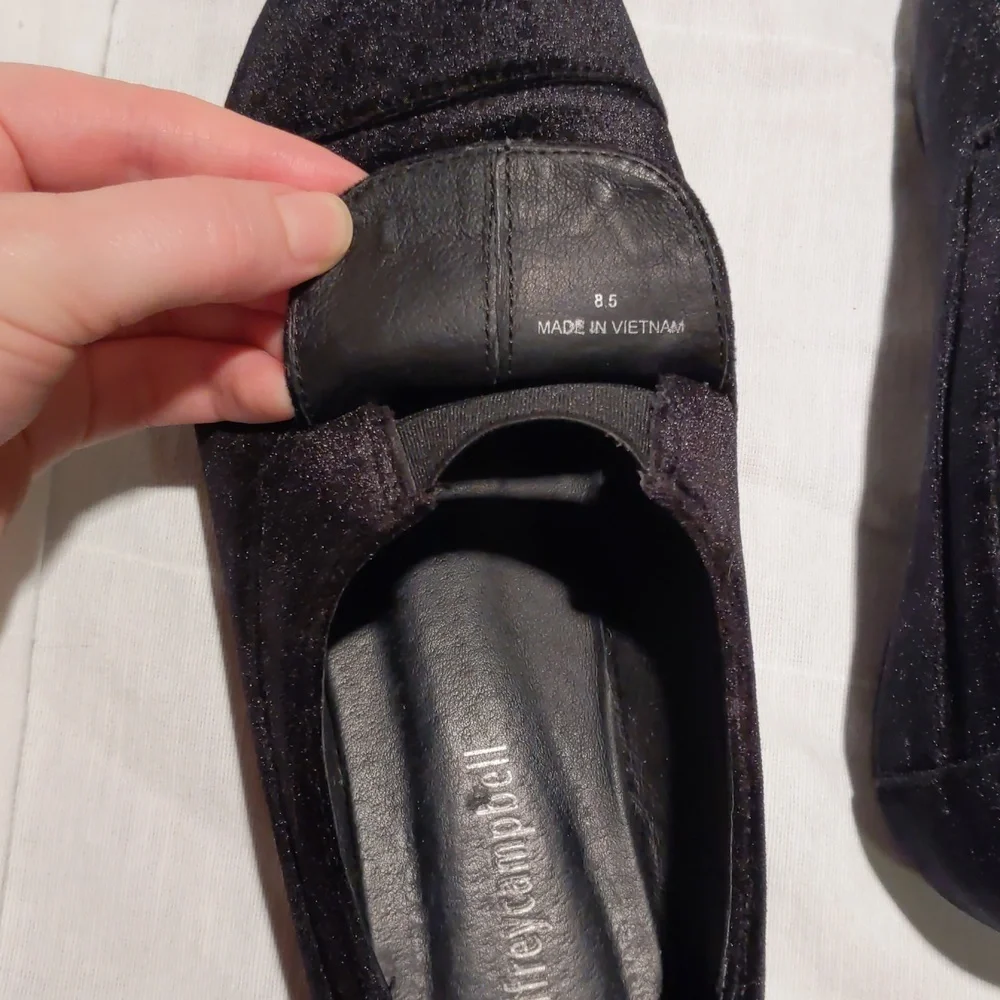 JEFFREY CAMPBELL black velvet loafers! 8.5 🖤 - Picture 8 of 10